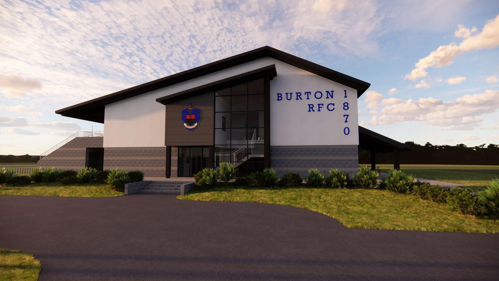 Burton Rugby Club 3D image